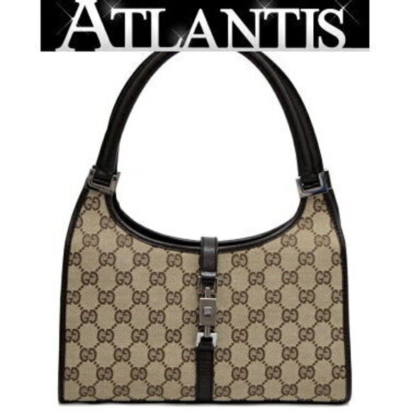 Gucci Handbags - Gucci Jackie handbag brown GG